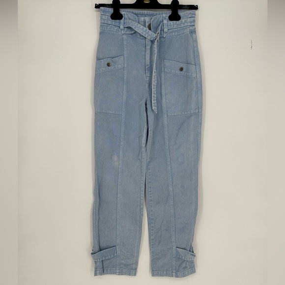 SEA Maura Acid Wash Jeans - Blue - Picture 7 of 7